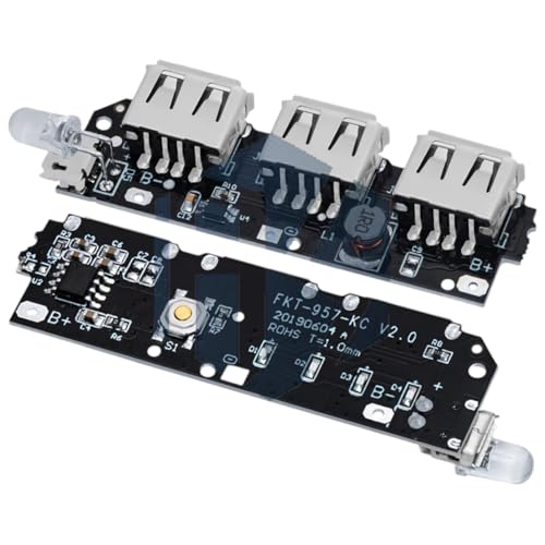 5V 2.1A 3 USaB Povver Baink Battreri W[ H d Sttep-Uip Ro[^[ u[Xg DIY 5V 2.1A 3 USaB Povver Baink Battreri W[