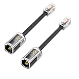 【Compatibilité Universelle】 compatible avec la majorité des téléphones fixes standards, téléphones de bureau, téléphones domestiques et équipements de centre d’appels utilisant un cordon spiralé classique.