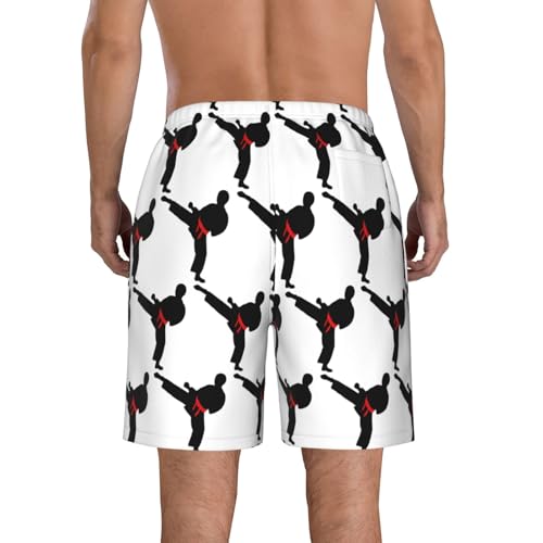 Bañador para hombre Karate Boy con cinturón intercambiable 4