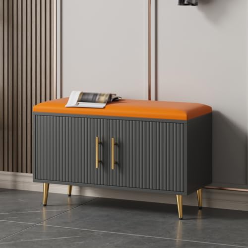 Armoire à chaussures avec banc intégré pour entrée ordonnée - 8