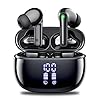 Wireless Earbuds, Bluetooth 5.3 Headphones with 48H Playtime Deep Bass Stereo LED Power Display Charging Case, IPX5 Waterproof Earphones with Mic for Sports, Workout COTOE