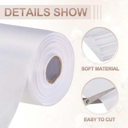 Ruban de satin pour nœud géant sans plis, idéal grand format 15,2 cm - 4