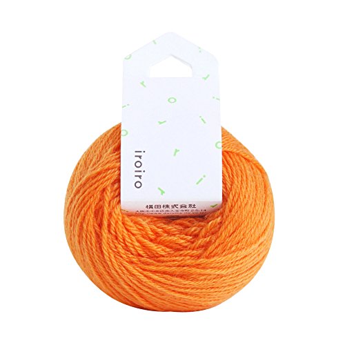 横田 DARUMA iroiro 毛糸 col.36 ネーブル 20g 約70m 3玉セット 01-1410-0036