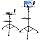 VEVOR Projector Stand with Wheels, Laptop Stand Tripod Adjustable Height from 31.3 to 67.3", Projector Tripod Stand with 2 Trays & Gooseneck Phone Holder, for Outdoor Movies, Home, Office or Studio