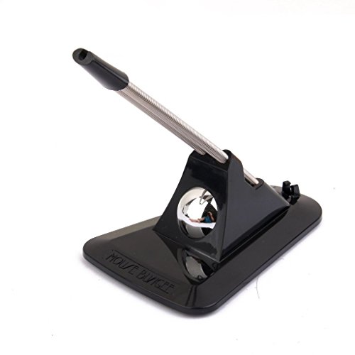 PTCM Colorful Souris Bungee Cord Souris Clip Clipper Fil Cable Organizer Holder Ligne fixateur (Noir)