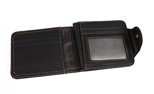 Yjacuing Anime Demon Slayer: Kimetsu No Yaiba Demon Slayer Corps Logo Destroy Kanji Stylish Bifold Leather Wallet For Men #TOP2