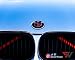 SuperWrappz - Emblema de carbono negro y rojo para BMW (vinilo de...