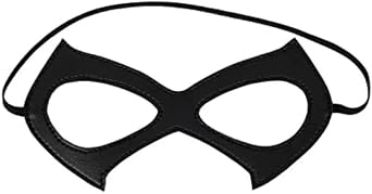 Black Cat Eye Mask, Cat Women Mask, Masquerade Mask, Adjustable Superhero Eye Mask for Halloween Cosplay Costume