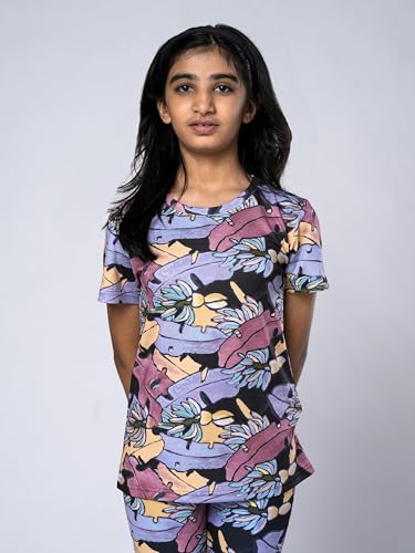 Image of Girl's Active Sports Wear Solid Short Sleeve Running Workout Tshirts Athletic Tops Lightweight Quick Dry Training Yoga Round Neck Tshirt (4 to 14 YRS)