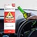 AssuTest 25 Tests Breathalyzers for Alcohol, Single-Use Disposable Breath Alcohol Analyzer 4-Level Indication Home Testing for Personal Use