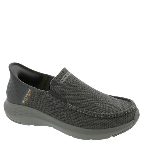 Skechers Parson Ralven 204804, Mocasín Hombre, Gray Mesh, 49.5 EU