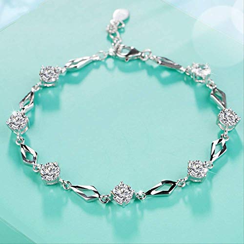 Preisvergleich Produktbild MAFE&NU Diamant-förmige Auto Blume Armband Mädchen Hand Ornamente