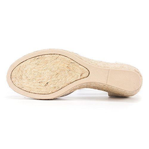 Image of WHITE MOUNTAIN Women's Mamba Espadrille Wedge Sandal