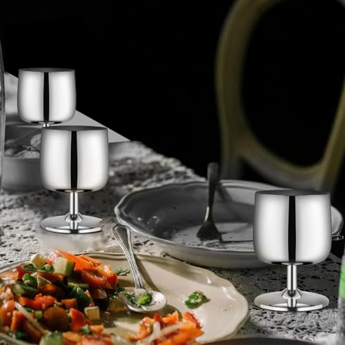 Verres à vin en acier inoxydable : la solution de verres incassables pour le camping
