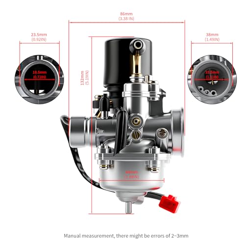 Vergaser 18mm Carburetor CPI, 2Takt, Hussar,Minarelli, Popcorn, Oliver, Generic, Keeway