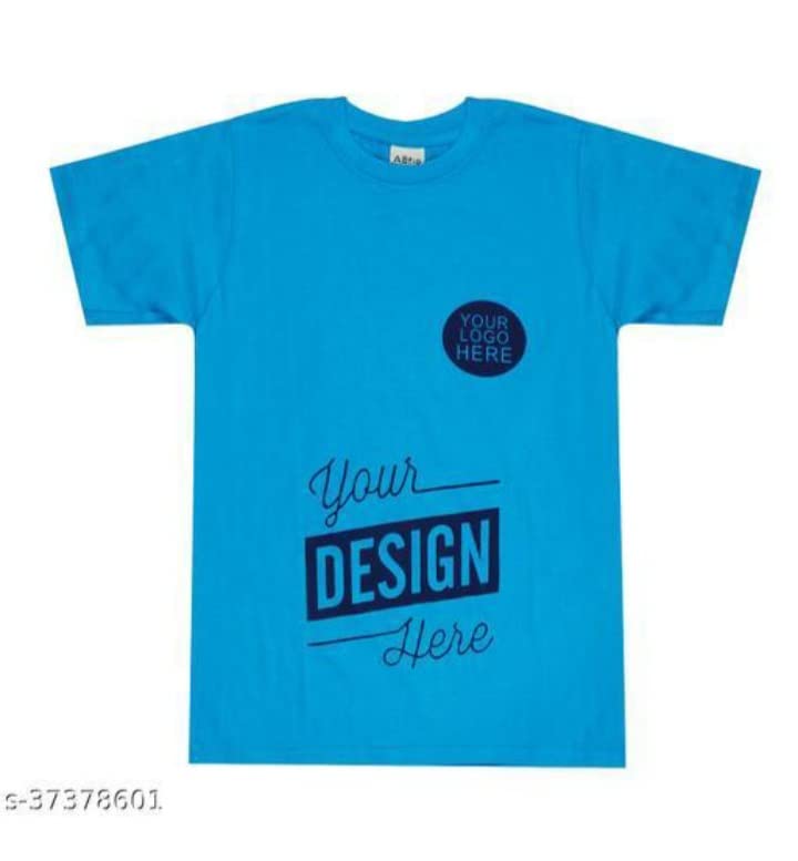 Image of Boys Printed Cotton Half Sleeve Regular Fit Casual t-Shirts Set Combo (Pack of 5)