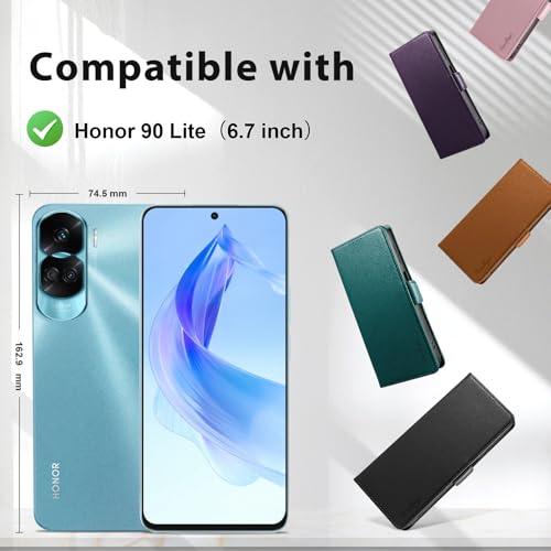 Yunubeyii Wallet Flip Case for Honor 90 Lite 5G - Image 2