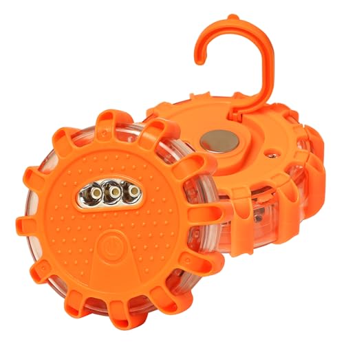 Gigtoop 2 Stück LED Warnleuchte mit Magnet