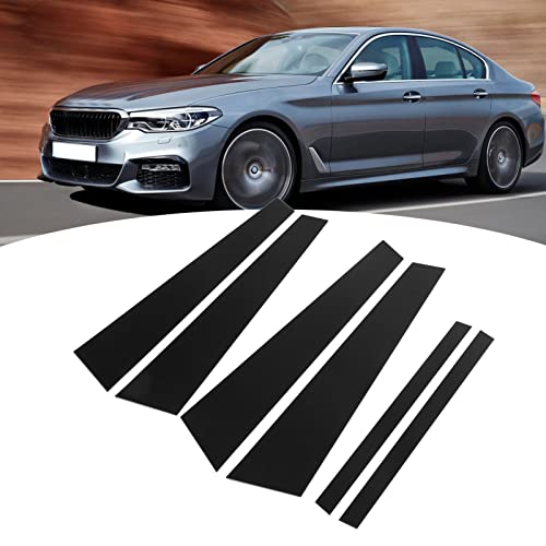 Acabamento de pilar B C, adesivo de poste de pilar para janela de porta, antiarranhões, brilhante, p