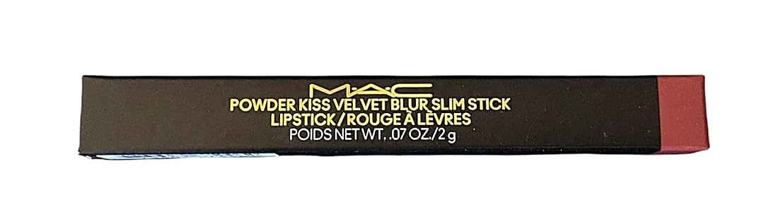 MAC Powder Kiss Velvet Blur Slim Lipstick 886 ~ Marrakesh-mere