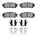 Dynamic Friction Company 3000 Ceramic Brake Pads and Hardware Kit