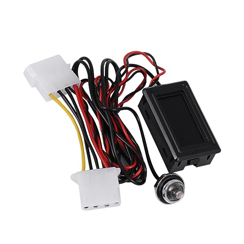 Angoily Detector De Temperatura De Pantalla De Puntero Medidor De Temperatura De Enfriamiento De Agua Puntero Del De Refrigeración Por Agua Black
