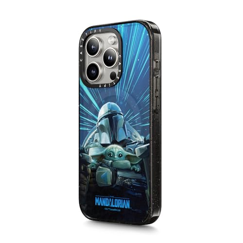 Coque iPhone 15 Pro Max CASETiFY Mandalorian compatible MagSafe noir transparent - 5