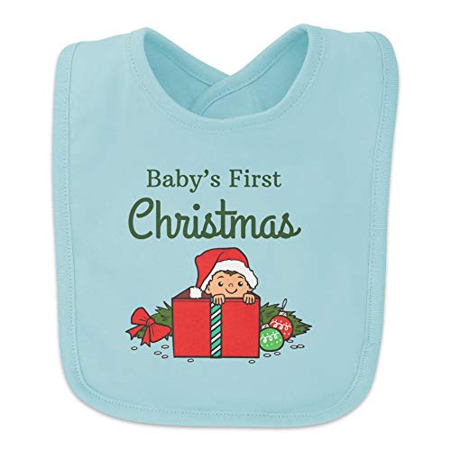 GRAPHICS & MORE Baby's First Christmas Baby Bib