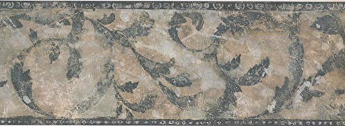7 In X 15 Ft Prepasted Wallpaper Borders - Vintage Wall Paper Border Zn76163 #TOP17