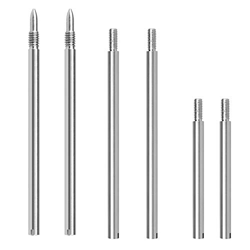 TOOGOO 34Pcs/Set Clarinet Repair Parts Screws + Clarinet Shaft Rod Kit DIY Tool Woodwind Instrument Accessories - Thumbnail 2
