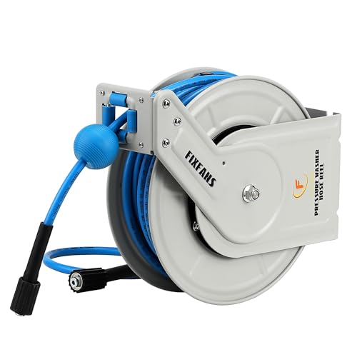 FIXFANS Pressure Washer Hose Reel...