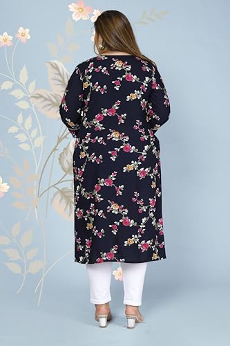 Image of Women's Plus Size Kurti Kurta (MEHKPLUS7 34)
