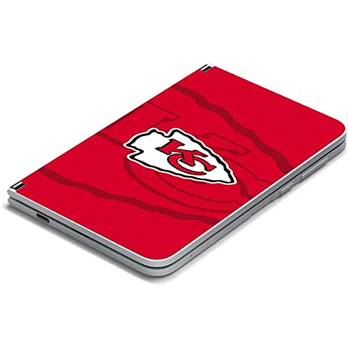Skinit Tablet Decal Skin Compatible with Surface Duo - Officially Licensed NFL Kansas City Chiefs Double Vision Design