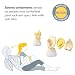 Medela Swing Flex sacaleches eléctrico simple, extractor de leche con embudo Flex...
