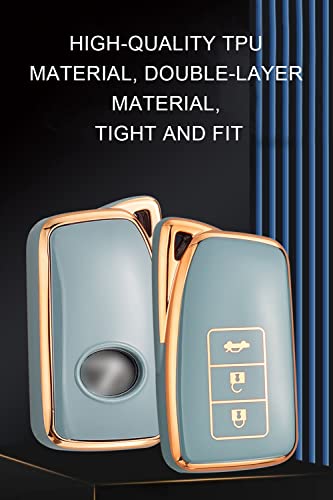 Funda Lexus de TPU para llave con acabado premium compatible con NX RX ES 3