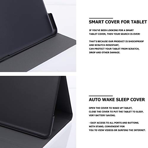 Mobestech Capa protetora para tablet compatível com capa folio inteligente para iPad Pro 10.5 Air 3