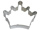 R&M Crown Queen Cookie Cutter, 3.5-Inch, in Durable, Economical, Tinplated Steel