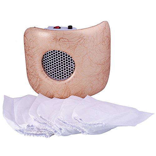 Miss Sweet Nail Dust Collector Vacuum for Polish Acrylic Nails (Y Gold)