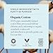 Sky Organics Organic Cotton Large Pads for Makeup Removal, Cleansing, Toner Application, 100% Pure Organic Cotton, GOTS Certified, Dual Textured Design, 180 Count