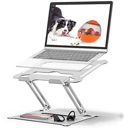 Adjustable Laptop Stand,Suturun Portable Laptop Computer Stand Rriser&Multi-Angle Stand with Heat-Vent to Elevate Laptop Holder for Mac,Notebook,Lenovo More10-17 Laptop