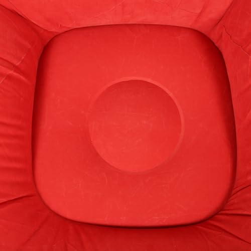 Sofá inflable de flocado portátil resistente al agua para terraza 5