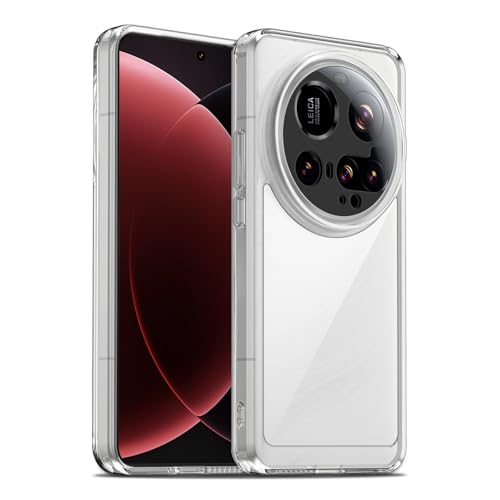 Image of Case for Xiaomi 15 Ultra 5G, Military Grade Drop Protection Phone Case, Yellowing Resistant, Anti-Scratch Hard PC Back, Shockproof Hard Ultra-Thin Protective Cover, Clear
