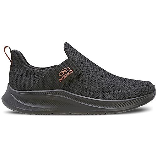 Tênis Flutua Kids/115, Olympikus, Criança-Unissex, Preto, 31