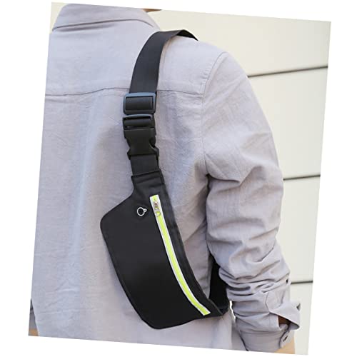 CLISPEED 3 Pçs Bolsos Reflexivos Mochilas De Corrida Mochila De Cintura Para Homens Bolsa De Mensage