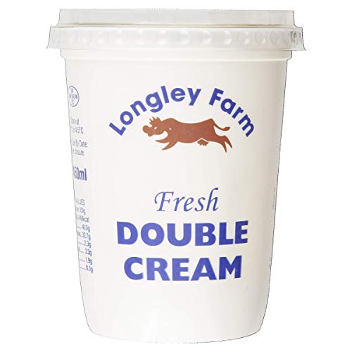 Longley Farm Fresh Double Cream, 450ml