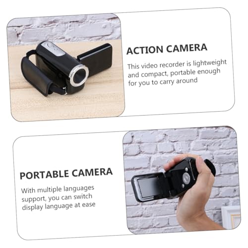 Caméra Vlog Portable Interpolés avec Écran LCD pour des Vidéos Fluides - 7