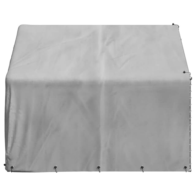 Foto 4 de 6 de vidaXL Caseta para Perros de Exterior con Cubierta 2x2x1