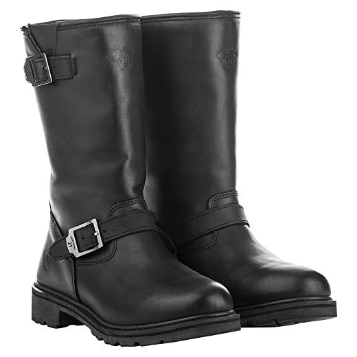 Highway 21 Primary Engineer Boots for Men and Women, Protective Motorcycle Boots for Rugged Riding