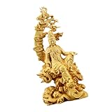 Statue de temple asiatique : elle est fabriquée à partir de matériaux pour une utilisation à long terme, temple