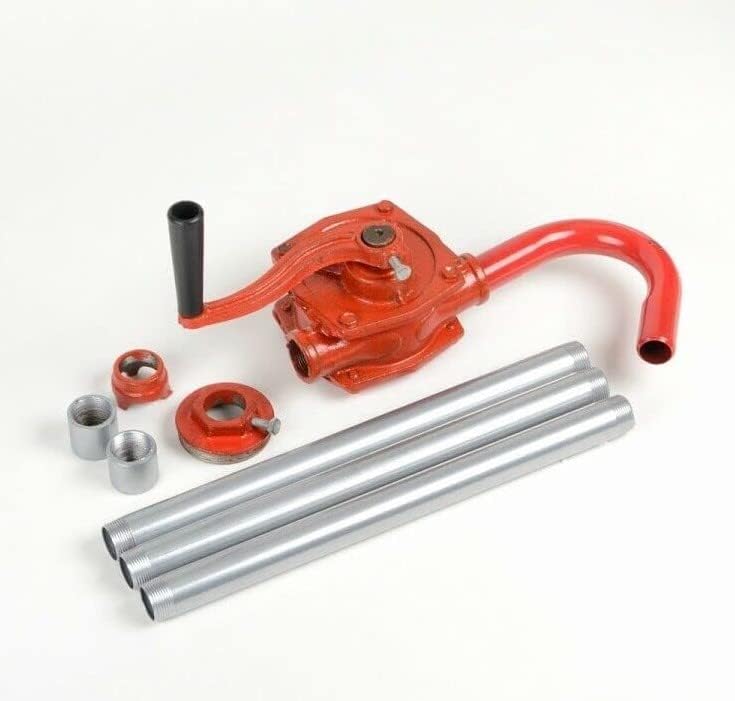 ARC-POWER for Rotary Hand Crank Drum Barrel Tank Pump for Oil Fuel Water and More